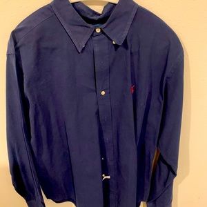 Ralph Lauren XL dark blue long sleeve shirt